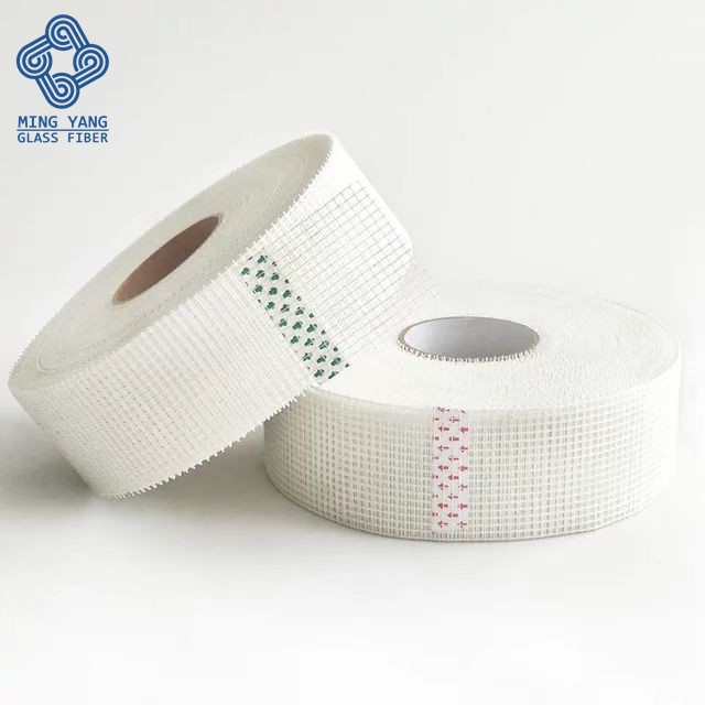 White Plaster Mesh Dry Wall Joint Tape Self-Adhesive Roll Fiber Tape