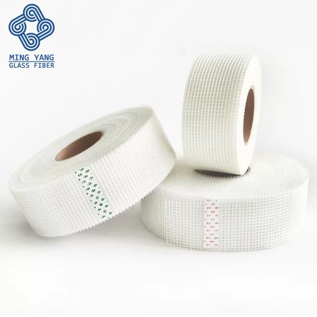 White Plaster Mesh Dry Wall Joint Tape Self-Adhesive Roll Fiber Tape