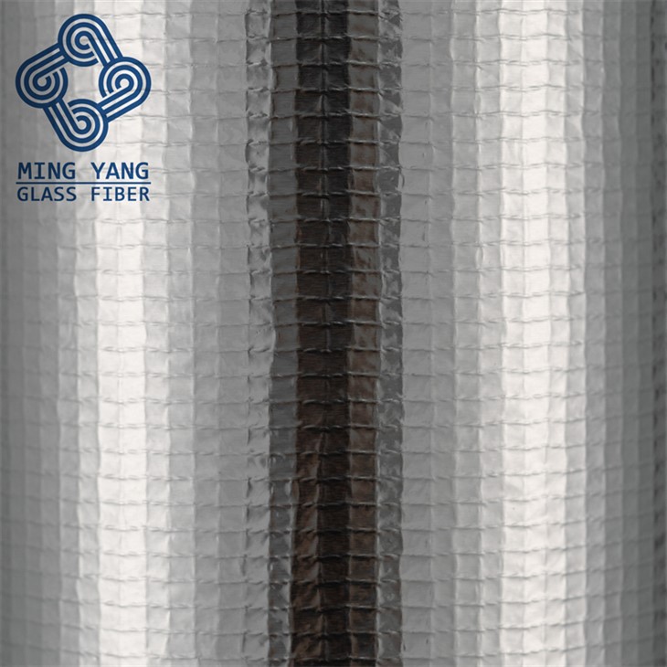 Aluminium Coated Fiberglass Cloth - Size:1m